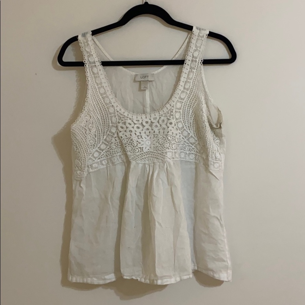 Loft Light White Tunic
